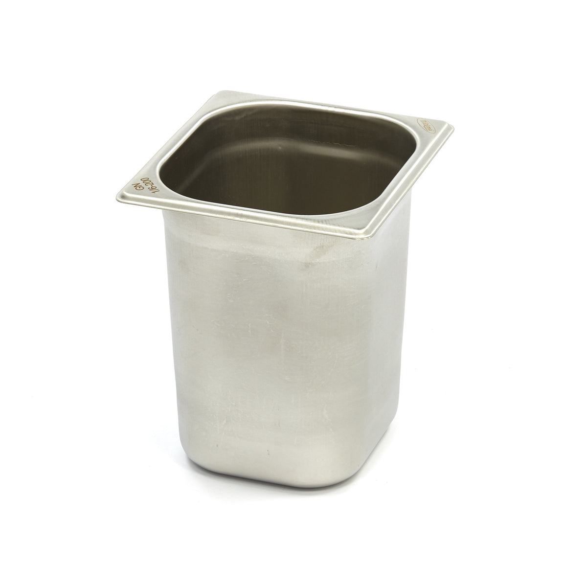 Maxima Gastronorm Container, 1/6 GN, 20 cm Deep, Stainless Steel, product photo