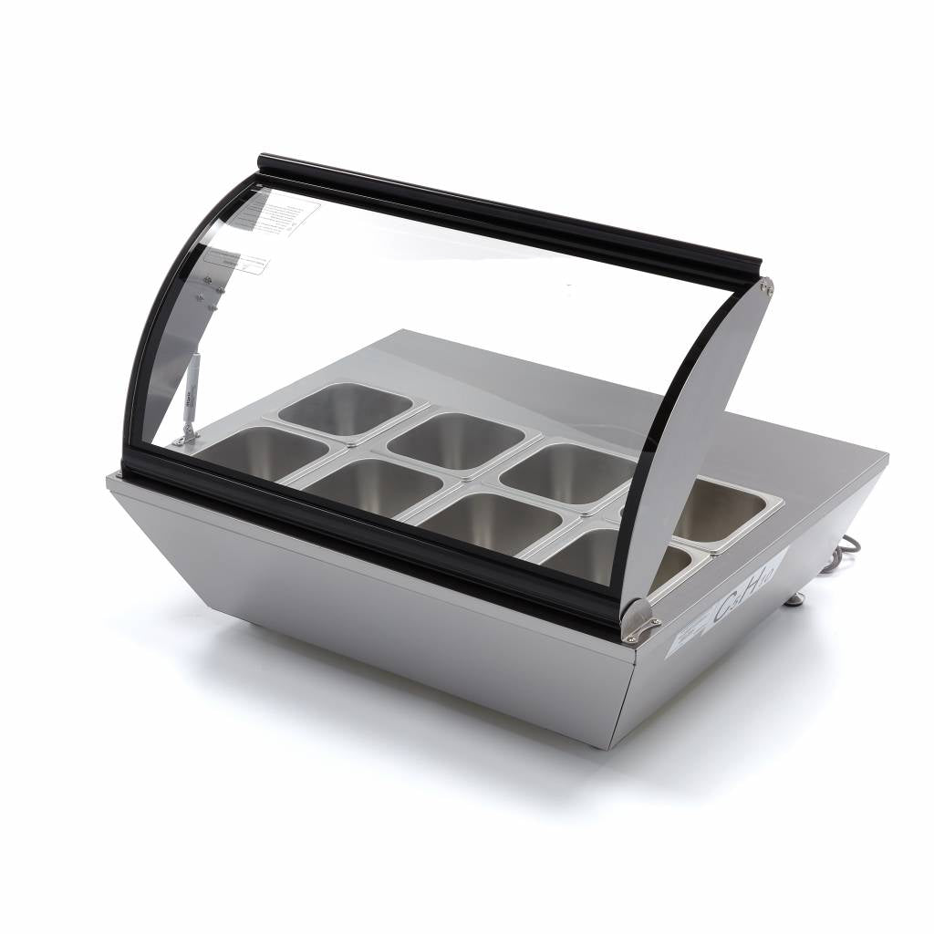Maxima Tabletop Saladette, 67 L, 8 x 1/6 GN, additional view