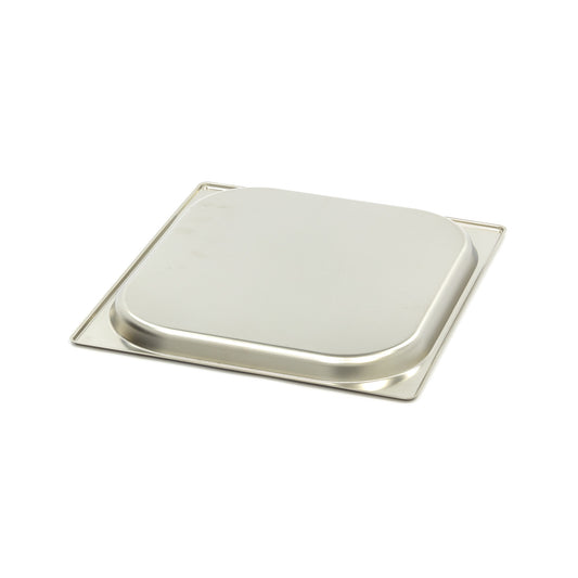 Maxima Gastronorm Container, 2/3 GN, 2 cm Deep, Stainless Steel, additional view