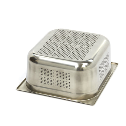 Maxima Perforated GN Container, GN 2/3, 150 mm Deep, additional view