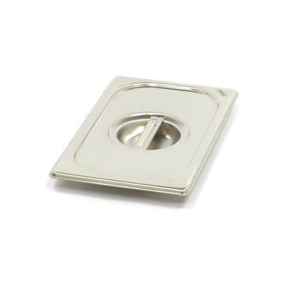 Maxima Gastronorm Lid, 1/4 GN, Stainless Steel, product photo