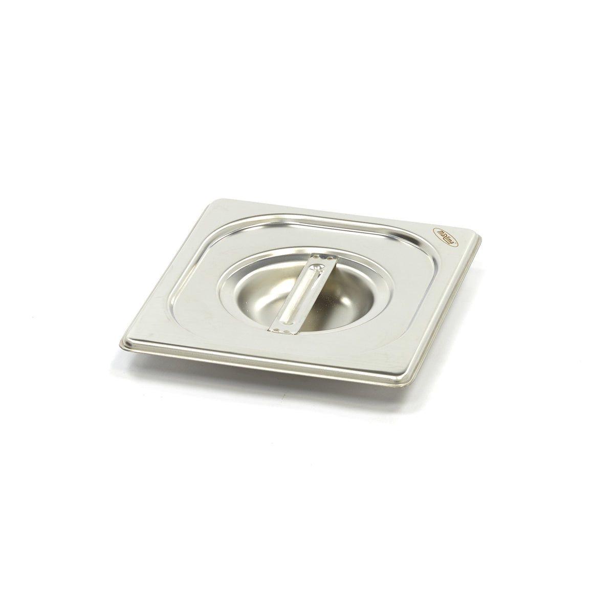 Maxima Gastronorm Lid, 1/6 GN, Stainless Steel, product photo
