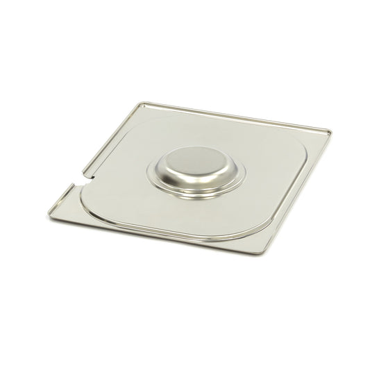 Maxima Gastronorm Lid, 1/2 GN, Stainless Steel, Spoon Recess, additional view