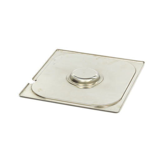 Maxima Gastronorm Lid, 2/3 GN, Stainless Steel, Spoon Recess, additional view