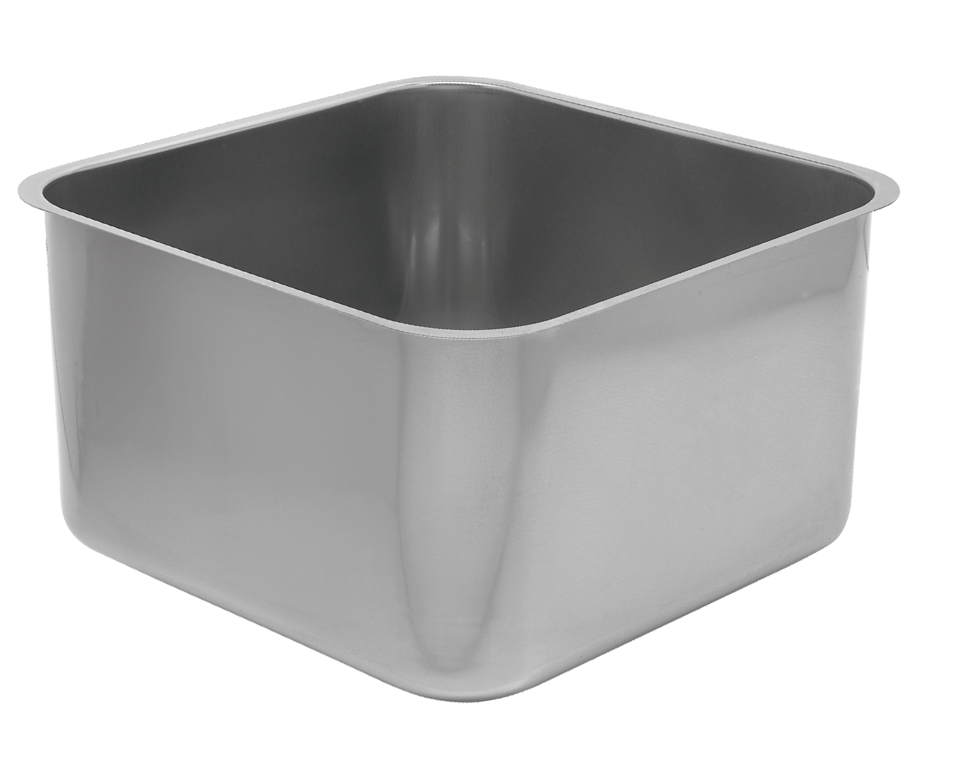 Bravo Inox deep-drawn stainless steel weld-in sink basin